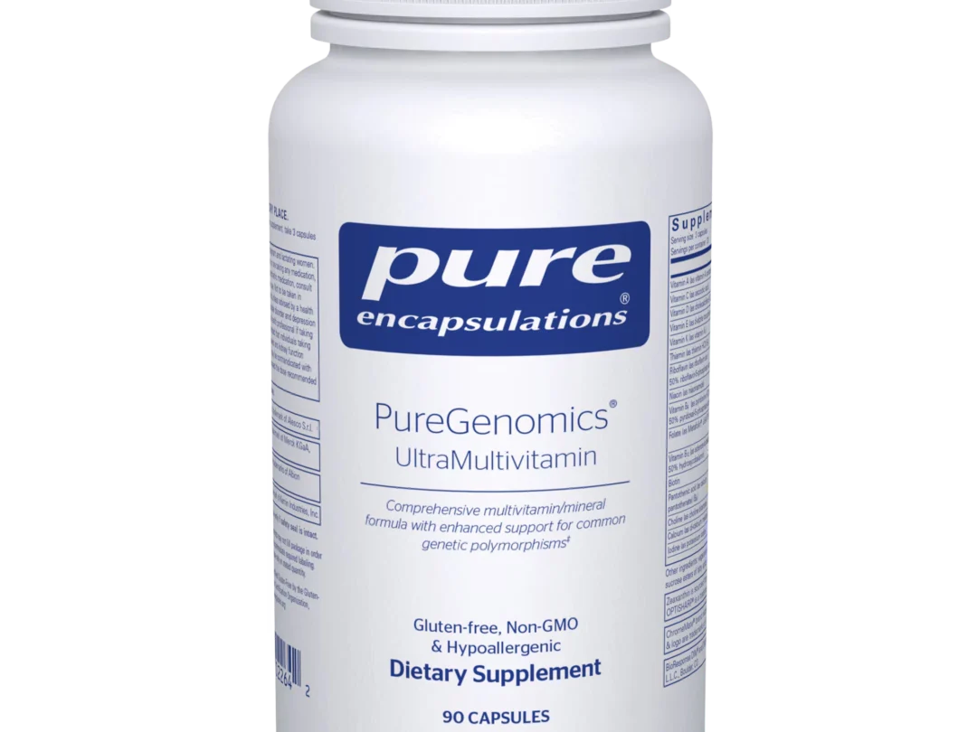 Pure Encapsulations PureGenomics multivitamin bottle