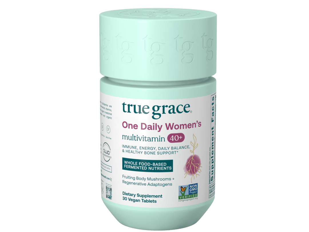 True Grace women's multivitamin bottle