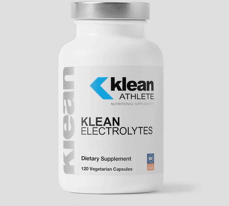 Klean Athlete electrolytes supplement bottle