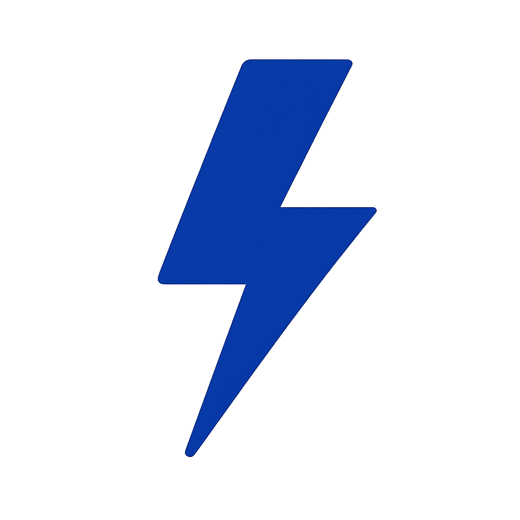 Lightning bolt icon