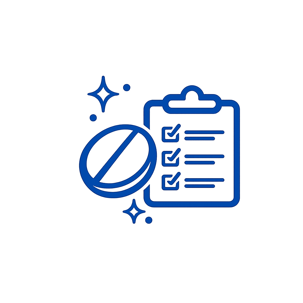 Tablet and checklist icon