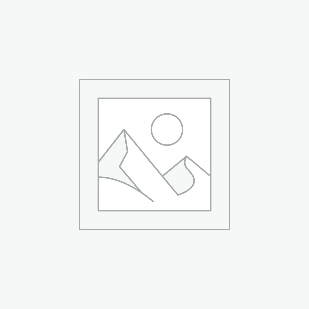 Outline of mountains in a square